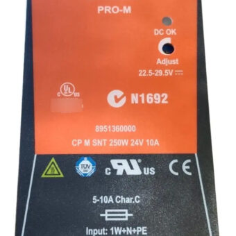Weidmuller Pro-m N1692 Connect Power Power Supply 100-24 Nii