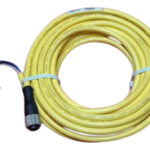 Banner 70884 Qde-825d Cable 8 Pin Cable Amarillo 25ft Pvc. L