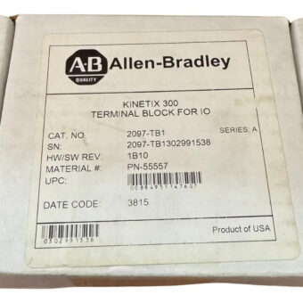 Allen-bradley 2097-tb1 Bloque De Terminal Para Io