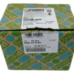 Phoenix Contact Msb 2.5-m Bu 3244070 (lote De 44 Pz) Azul