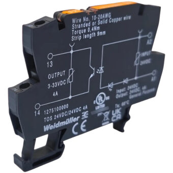Weidmuller 1275100000 Optoacoplador Caja Con 10 Piezas