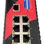 Lanolinx Lnx-800n 8 Puerto Conmutador Ethernet Industria