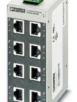 Switch Ethernet Industrial 8 Puertos Phoenix Contact 100 Mb/s Fl Switch 8tx