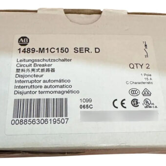 Allen Bradley Aut Mini 15a 48vdc  1489-m1c150