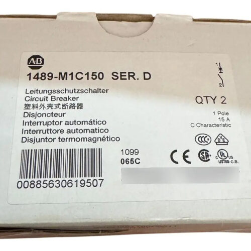 Allen Bradley Aut Mini 15a 48vdc  1489-m1c150