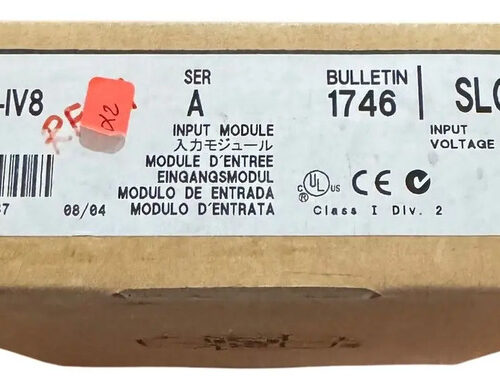 Allen Bradley 1746-iv8 Modulo De Entradas Plc Slc500