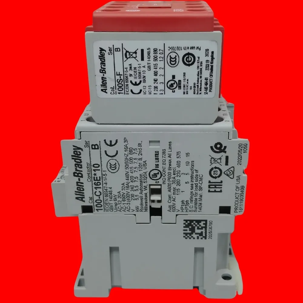 100s-c16ej14bc Allen Bradley Guardmaster Contactor De Seguri - Imagen 4