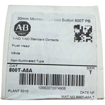 Allen Bradley 800t-a5a* White