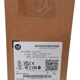 Variador Power Flex 525 Allen Bradley 25b-d010n114