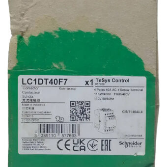 Contactor Lc1dt40f7 Schneider Electric