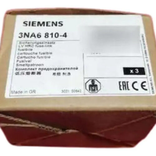 Siemens 3na6 810-4 Fuse Cartridge