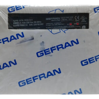 Gefran Gts-15/24-d-0 Relé Semiconductor