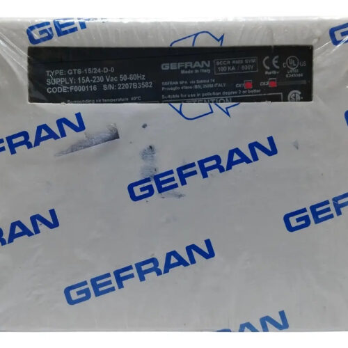 Gefran Gts-15/24-d-0 Relé Semiconductor