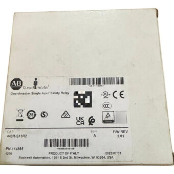 Allen-bradley Guardmaster 440r-s13r2 Sola Entrada Relé De Se