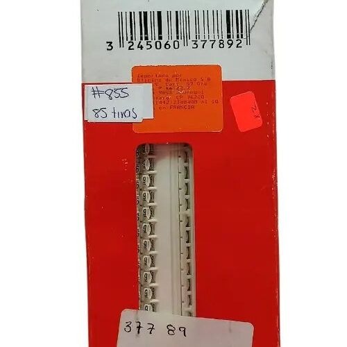 Marcador Para Cable Numero 9 1104 Piezas Legrand