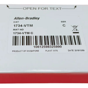 1734-vtm Allen Bradley Modulo De Terminales De Voltaje Point