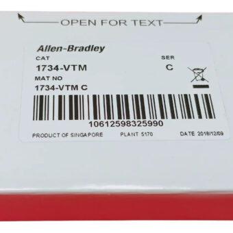 Allen Bradley 1734-vtm Modulo De Terminales De Voltaje Point