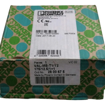 Phoenix Contact Val-ms-t1/t2 Negro