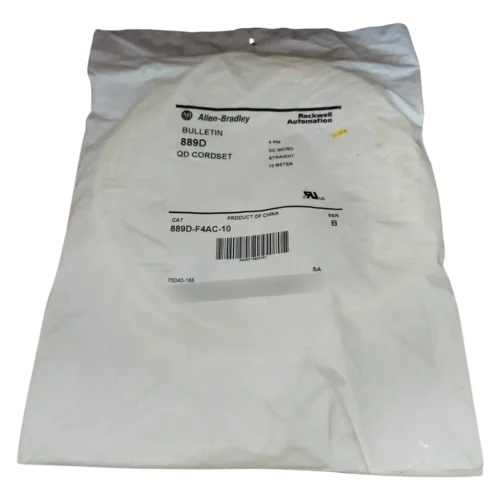 889d-f4ac-10 Ser B Allen Bradley Qd Cable 10 Metros Recto Amarillo