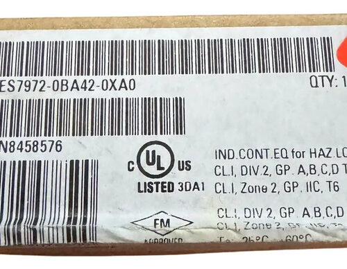 Siemens 6es7972-0ba42-0xa0 Simatic Conector Profibus