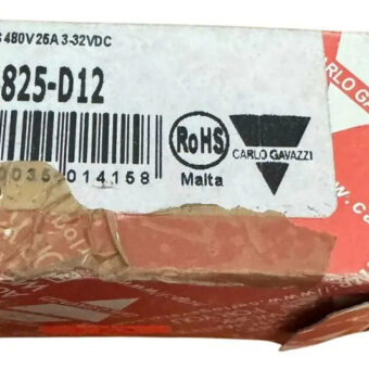 1pc Nuevo Relé De Estado Sólido Carlo Gavazzi Ra4825-d12