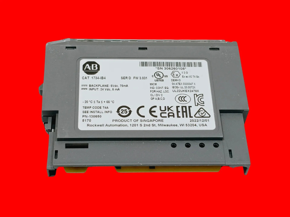 1734-ib4 Allen-bradley Digital Input Module 4 Pts 10-28vdc - Imagen 3