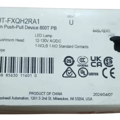 Allen-bradley 800t-fxqh2ra1 Boton Pulsador Iluminado Led