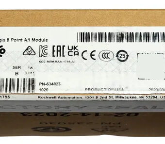 Allen Bradley 1756-if8 Controllogix 8 Point A/i Module