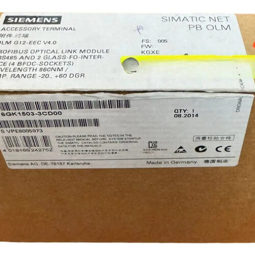 6gk1503-3cd00 Siemens Simatic Olm 1xrs485 Y 2xfo Vidrio