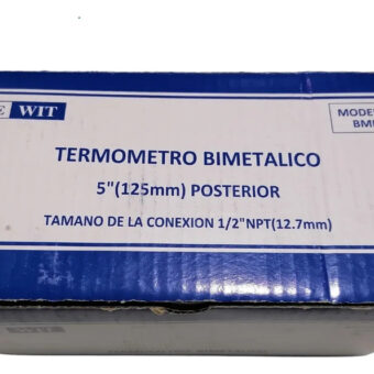 Termometro Dewit 5-2 1/2 De Medicion  Bimetalico