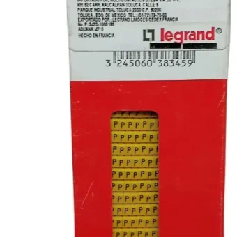 Marcador Para Cable Letra P 325 Piezas Legrand