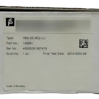 Módulo De Entrada Analógica Pepperl+fuchs Vba-2e-ke2-i/u