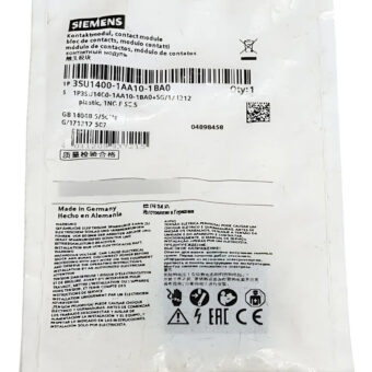 Boton Pulsador Siemens 3su1400 1aa10 1ba0 Negro