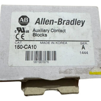 Allen Bradley 150-ca10/a Smc-3 1 N.o. Bloque De Contacto Aux