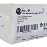 800h-r6a Allen-bradley Boton Operador Rojo 1no/1nc Rojo
