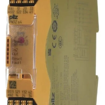 Relevador De Seguridad Pnoz S4 751104 C 24vdc Pilz 3no 1nc Industrial