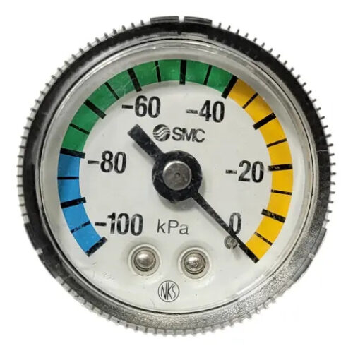 Vacuometro Para Vacío Presion Negativa -kpa Marca Smc 1/8 R