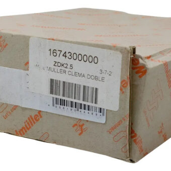 1674300000 Weidmuller Clema Doble Piso Zdk 2.5(50 Piezas)