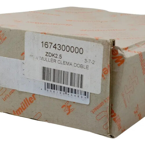 1674300000 Weidmuller Clema Doble Piso Zdk 2.5(50 Piezas)