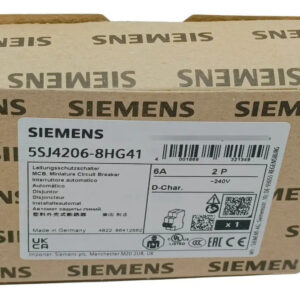 Siemens 5sj4206-8hg41 Termomag Riel 2p 6a D 14ka 440va