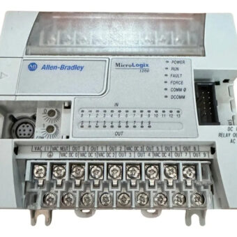 1762-l24bwar Allen-bradley Micrologix 1200 Cpu Module 14vdc