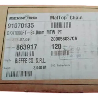 Rexnord Dka1000ft-84.0mm_mtw_pt Cadena