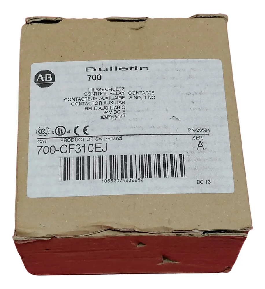 Contactor Allen-bradley 700-cf310ej, 3 Polos, Ac1, Riel - Imagen 2