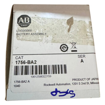 Allen Bradley 1756-ba2 Batería Litio Para Controllogix-5000