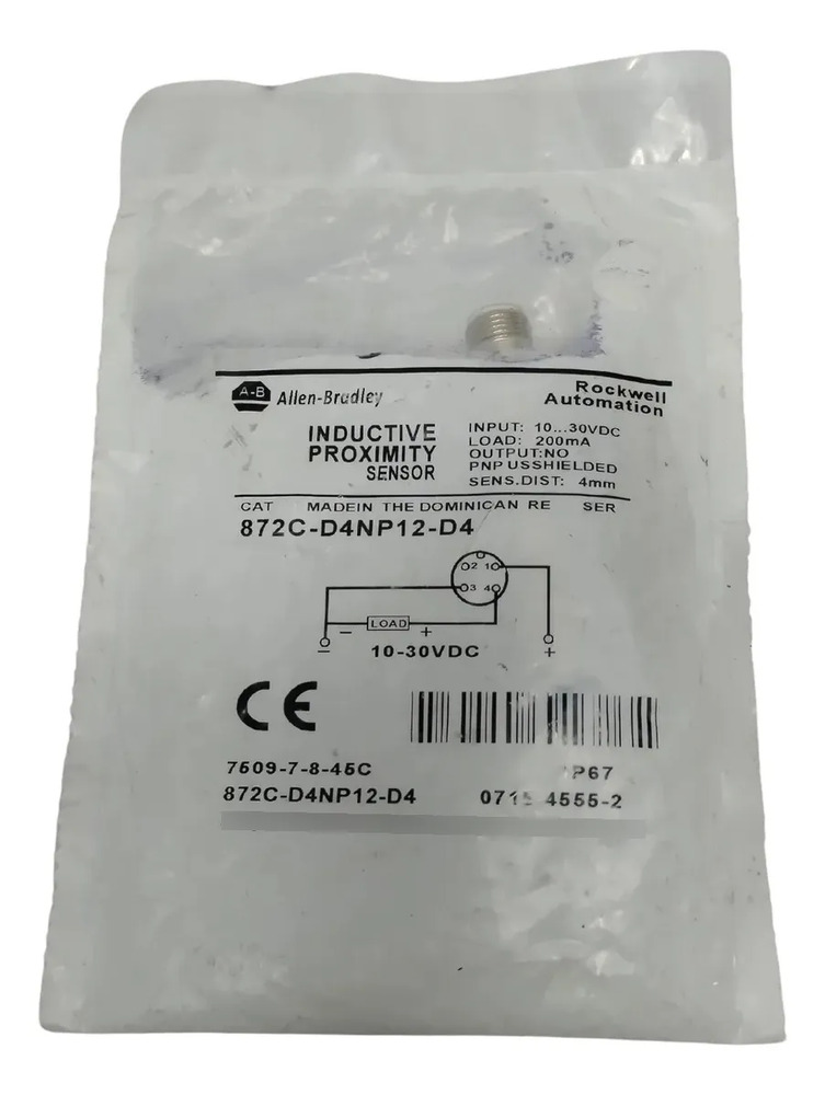 Allen Bradley 872c-d4np12-d4 Sensor - Imagen 2