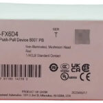 Allen-bradley 800t-fx6d4 Boton Hongo 30.5 Mm 2 Posiciones