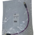 New Pre-assembled Bus  Ccr Ab-dn-m12ms-0,3pur-m12fs Lapp