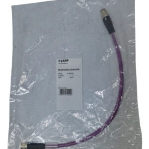 New Pre-assembled Bus  Ccr Ab-dn-m12ms-0,3pur-m12fs Lapp