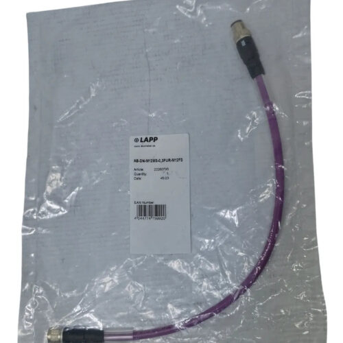 New Pre-assembled Bus  Ccr Ab-dn-m12ms-0,3pur-m12fs Lapp
