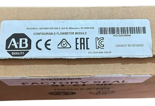 Allen-bradley 1756-cfm Controllogix Flowmeter Module Config